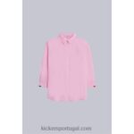 Kickers camisa vestido rosa V24TH1048 unissex