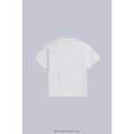 Kickers camiseta de bolso bege V24TH1061 unissex - Image 4