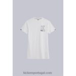Kickers camiseta vestido bege V24TH1054 unissex