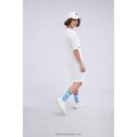 Kickers camiseta vestido bege V24TH1054 unissex - Image 5