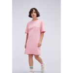 Kickers camiseta vestido rosa V24TH1053 unissex - Image 3