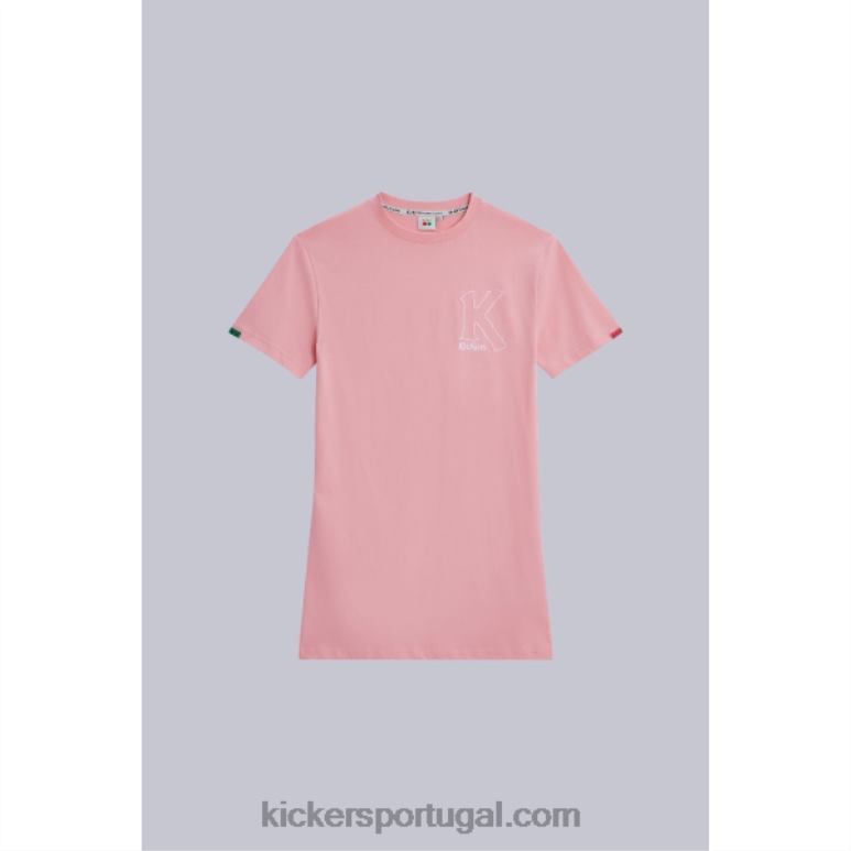kickers_camiseta_vestido_rosa_v24th1053_unissex.jpg Kickers camiseta vestido rosa V24TH1053 unissex - Image 1
