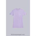 Kickers camiseta vestido roxo V24TH1055 unissex