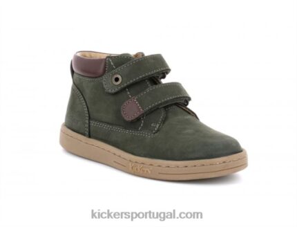 Kickers caqui pegajoso V24TH825 crianças
