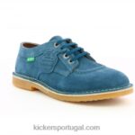 Kickers carma azul V24TH150 mulheres