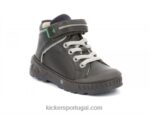 Kickers chutar adolescente outro marrom V24TH970 crianças