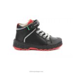 Kickers chutar adolescente preto brilhante V24TH972 crianças - Image 3