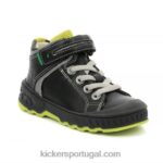 Kickers chutar adolescente preto V24TH971 crianças