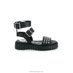 Kickers chutar fã preto V24TH24 mulheres - Image 3