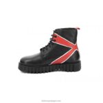 Kickers chutar fabuloso preto vermelho V24TH219 mulheres - Image 5