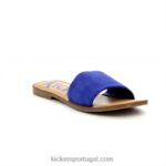 Kickers chutar gipsi azul V24TH40 mulheres