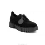 Kickers chutar preto famoso V24TH139 mulheres - Image 2