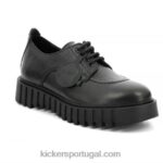 Kickers chutar preto famoso V24TH339 homens