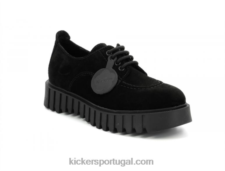 kickers_chutar_preto_famoso_v24th340_homens.jpg Kickers chutar preto famoso V24TH340 homens - Image 1
