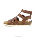 Kickers chute alexa marrom claro V24TH44 mulheres - Image 5