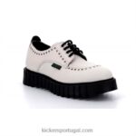 Kickers chute branco famoso V24TH140 mulheres