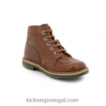 Kickers chute col camelo V24TH223 mulheres