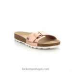 Kickers chute eyra ouro rosa V24TH91 mulheres