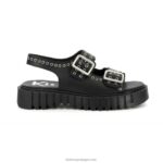 Kickers chute falk preto V24TH33 mulheres - Image 3