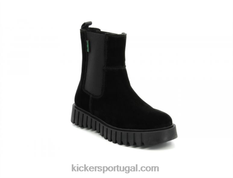 kickers_chute_favorito_outro_preto_v24th238_mulheres.jpg Kickers chute favorito outro preto V24TH238 mulheres - Image 1