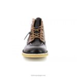 Kickers chute lenda preto camelo marrom V24TH277 mulheres - Image 6