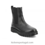 Kickers chute preto favorito V24TH370 homens