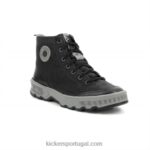 Kickers chute preto V24TH308 homens
