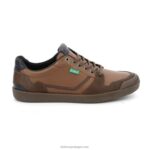 Kickers chute trigolo camelo conhaque marinha V24TH318 homens - Image 3