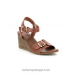 Kickers chute vodu tijolo marrom V24TH61 mulheres