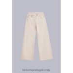 Kickers cintura alta bege V24TH1029 unissex