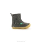 Kickers cinza metálico socool V24TH1015 crianças - Image 3