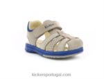 Kickers cinza platinado azul V24TH707 crianças