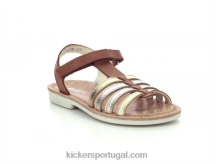Kickers cosmético marrom V24TH483 crianças