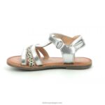 Kickers diamante branco prata impresso V24TH681 crianças - Image 5