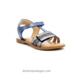 Kickers diamante marinho metalizado V24TH636 crianças