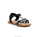 Kickers diamante negro metalizado V24TH697 crianças - Image 2