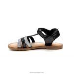 Kickers diamante negro metalizado V24TH697 crianças - Image 5