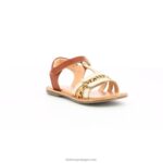 Kickers diamante ouro camelo leopardo V24TH498 crianças - Image 2