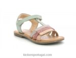 Kickers diamante verde claro rosa roxo V24TH425 crianças