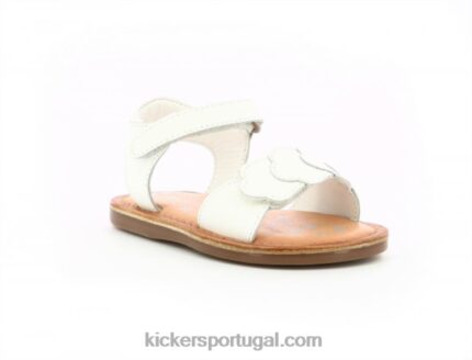 Kickers diastar branco V24TH555 crianças