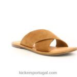 Kickers diaz-2 camelo V24TH88 mulheres