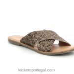 Kickers diaz-2 preto bege manchado V24TH36 mulheres