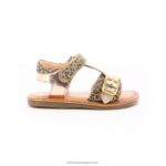 Kickers diazz bege leopardo rosa V24TH601 crianças - Image 3