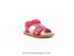 Kickers diazz rosa escuro estampado V24TH464 crianças