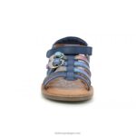 Kickers diveta azul escuro metalizado V24TH430 crianças - Image 6