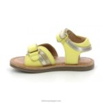 Kickers divizza ouro amarelo metalizado V24TH605 crianças - Image 5