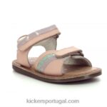 Kickers divizza rosa claro roxo verde V24TH560 crianças