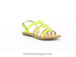 Kickers dixon amarelo neon prata V24TH408 crianças