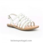 Kickers dixon branco prata V24TH416 crianças