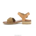 Kickers estampa bucidi camel black V24TH43 mulheres - Image 5